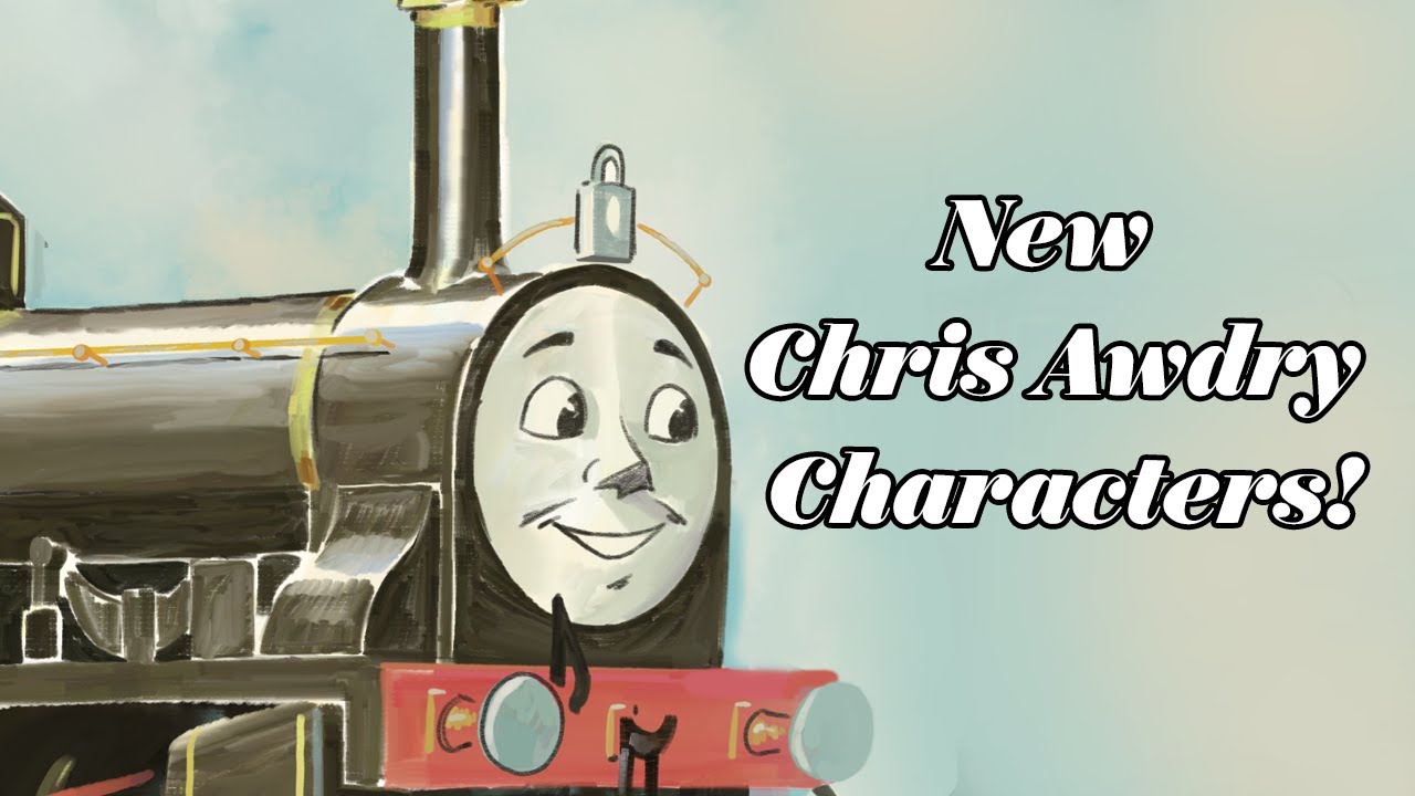 Drawing Aubrey and the Unnamed Pannier Tank Engine!