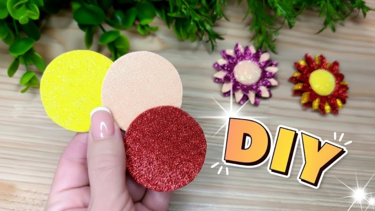 💥EASY Flowers from Foam Sheets💥DIY Crafts Tutorial