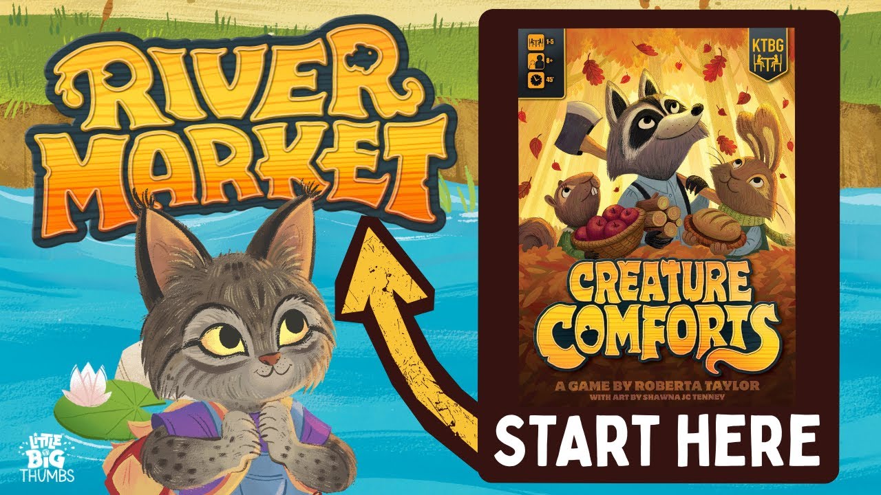 River Market: A Cozy Intro Game to Creature Comforts!
