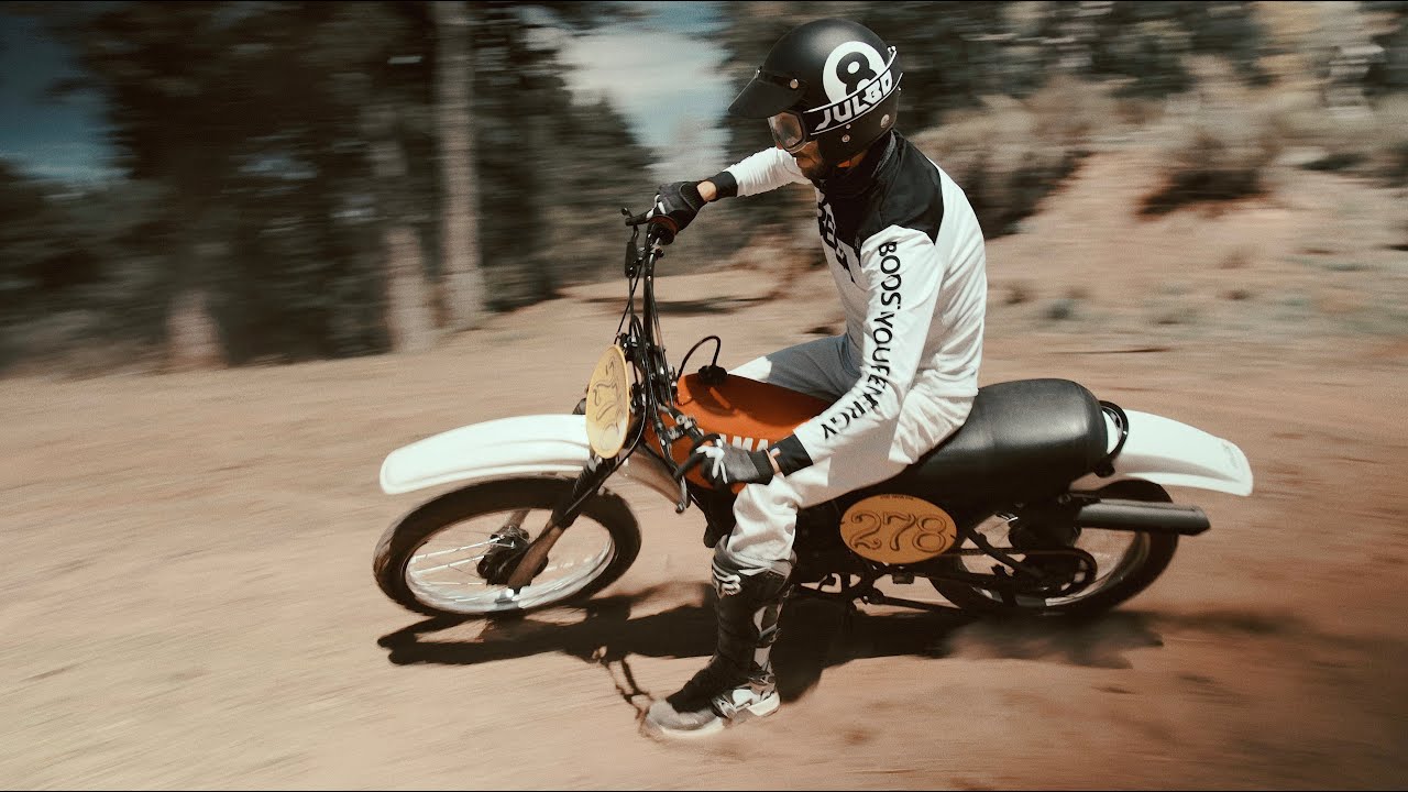 Apr&egrave;s la Yamaha XT250 on test la DTMX 125 en wheeling