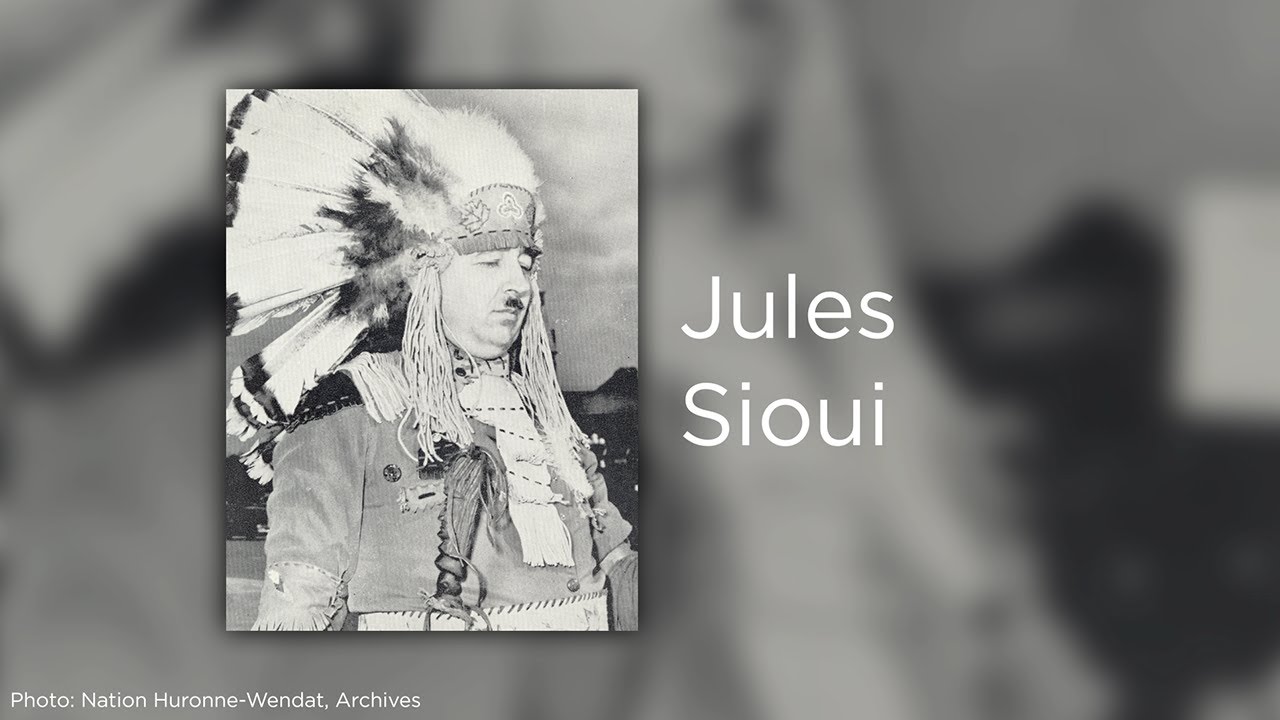 Jules Sioui | National Aboriginal History Month
