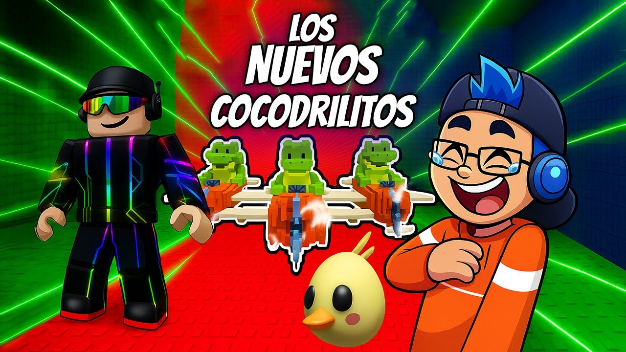 DESBLOQUEAMOS a los BOMBARDINOS COCODRILOS BEBÉS🐊 