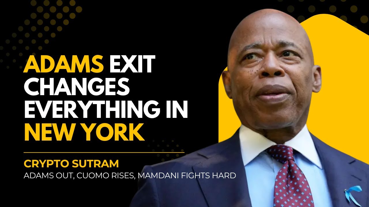 Eric Adams Drops Out: NYC Mayor Race Turns Into Cuomo vs Mamdani Showdown