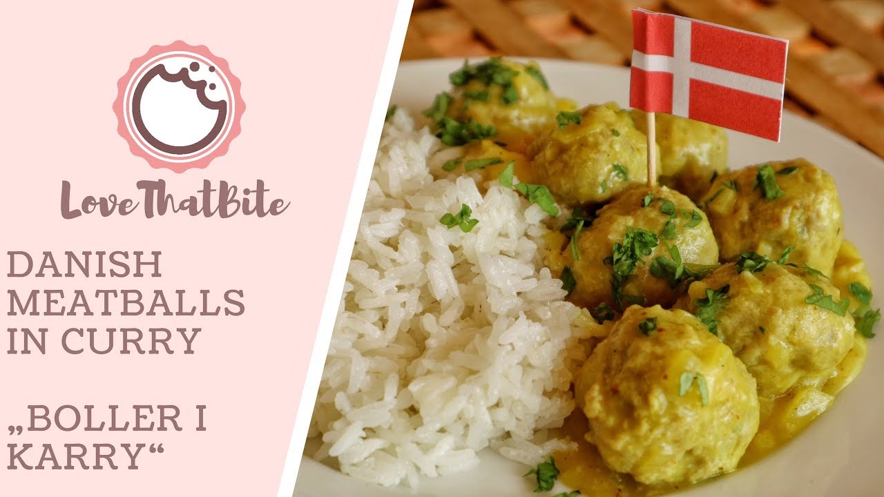 Danish Meatballs In Curry | Boller I Karry