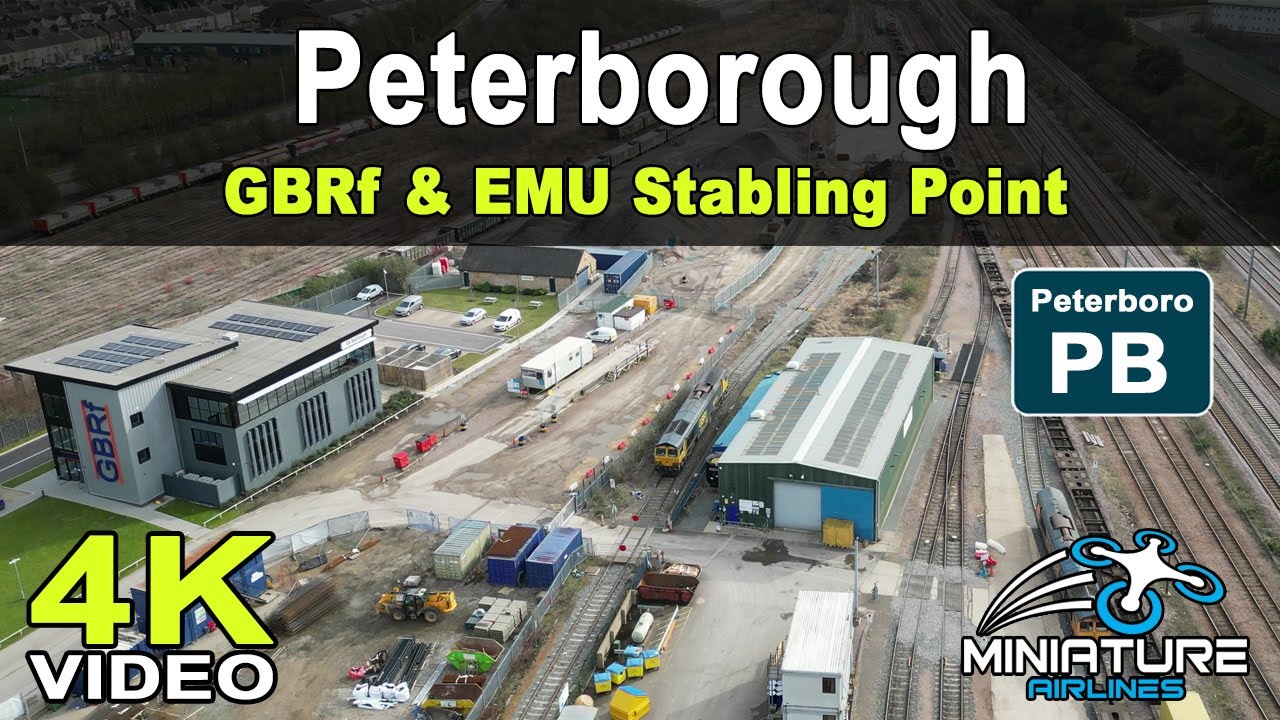 Peterborough Aerial Flyover in 4K