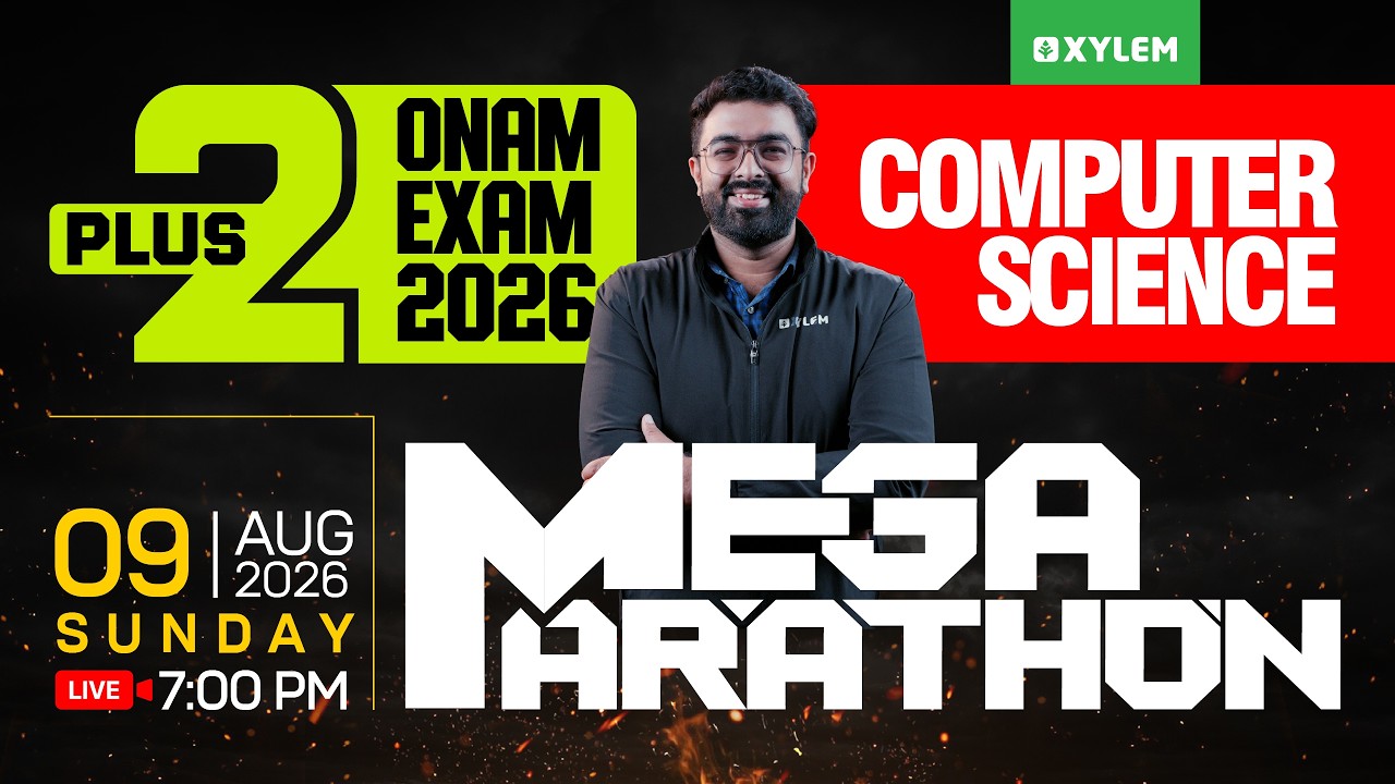 Plus Two Onam Exam Computer Science |  Mega Marathon | Xylem Plus Two