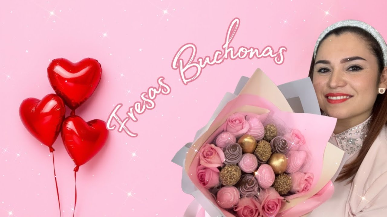 Ramo de Fresas Buchonas ✨❤️🍓 SAN VALENTÍN 🍓❤️✨