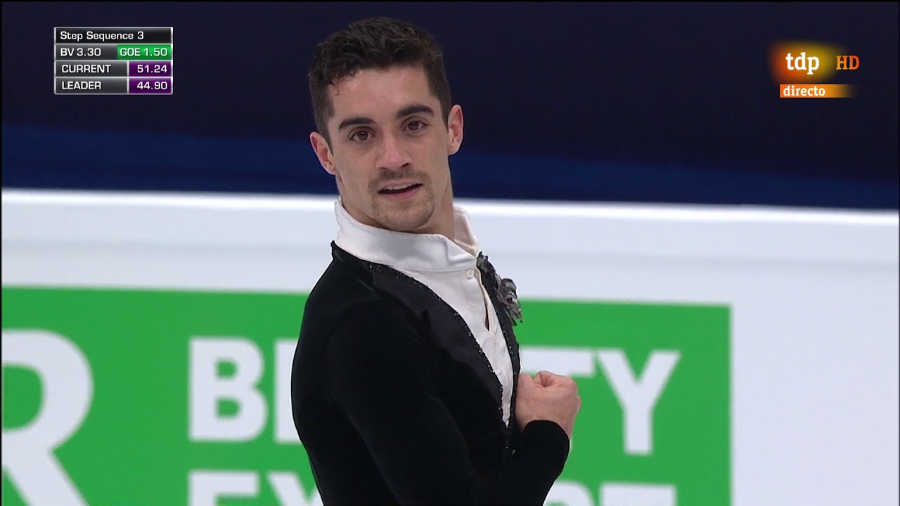 Javier Fernandez SP European 2018 Moscow