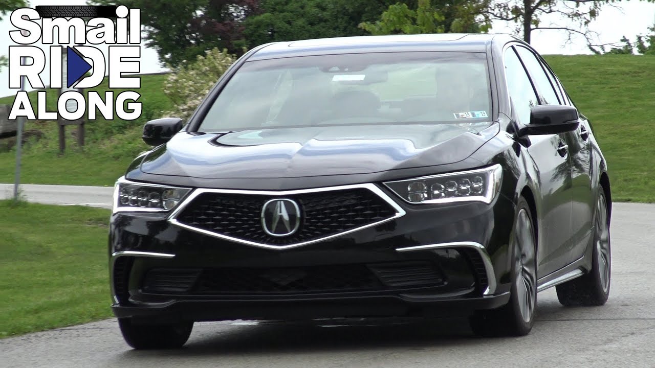 Абсолютно новая 10-ступенчатая коробка передач Acura RLX Tech 2018 года — обзор и тест-драйв — Sm...