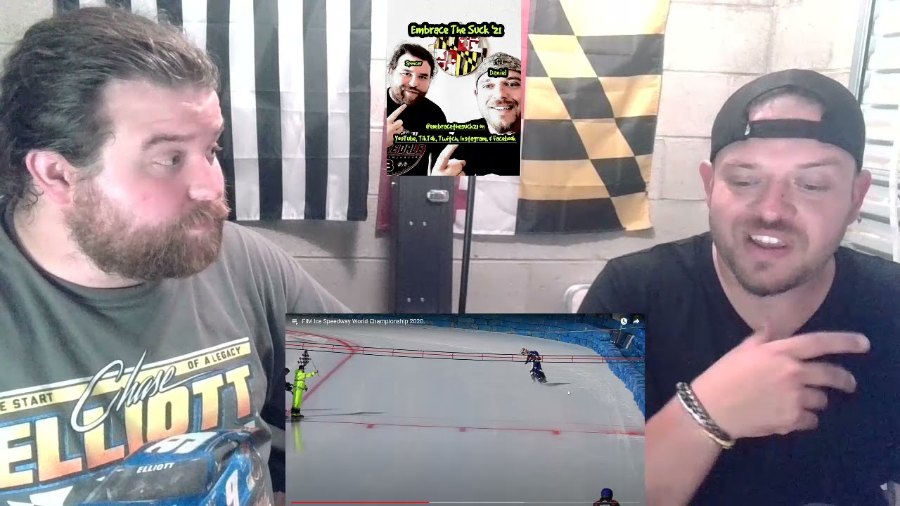 Racing on ICE?! NASCAR Fan Reacts To 