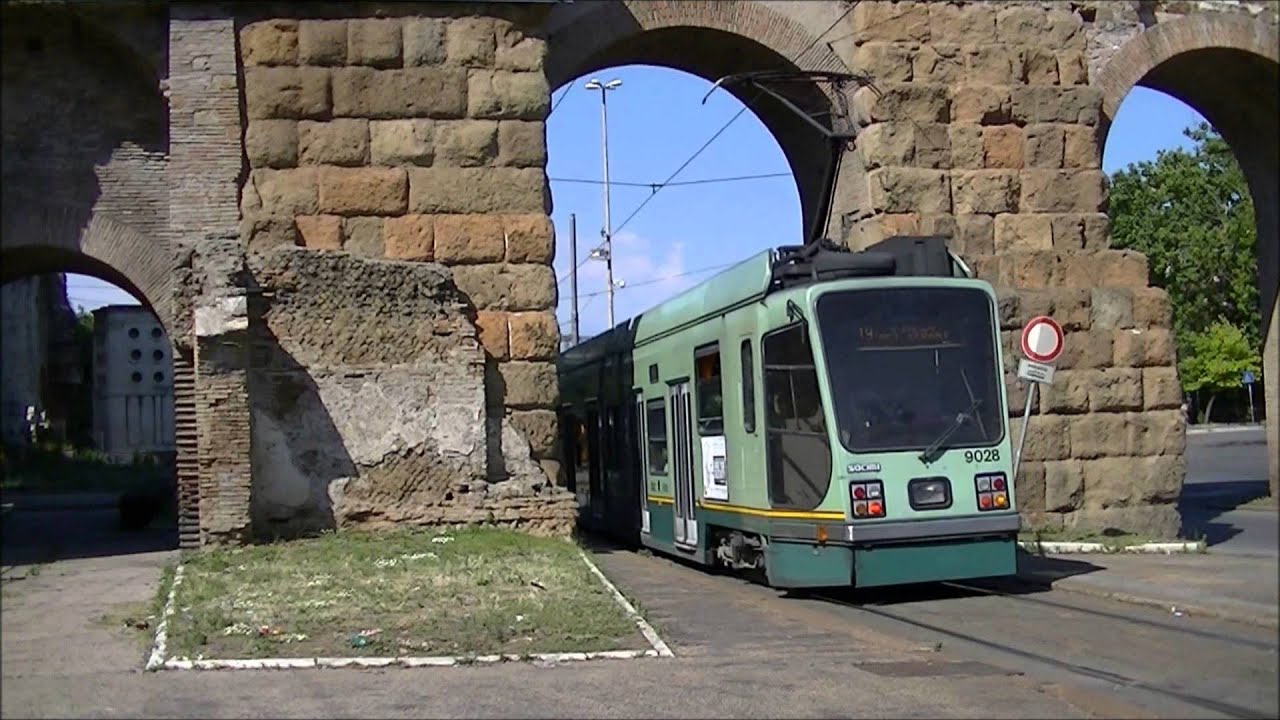 Tram di Roma FULL HD linee 3 - 5 - 14 - 19
