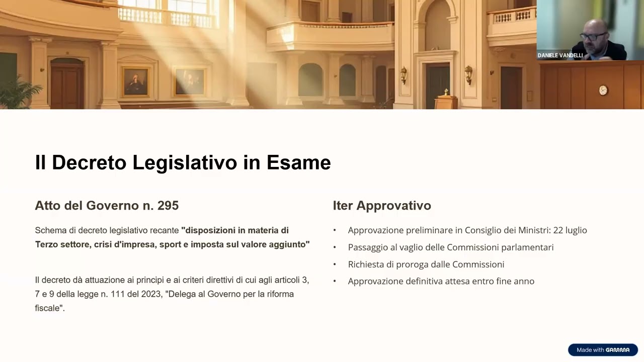 FM0425 - Novità fiscali per Enti del Terzo Settore