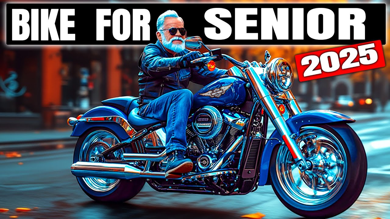 10 Best Harley-Davidson Motorcycles For Senior Riders