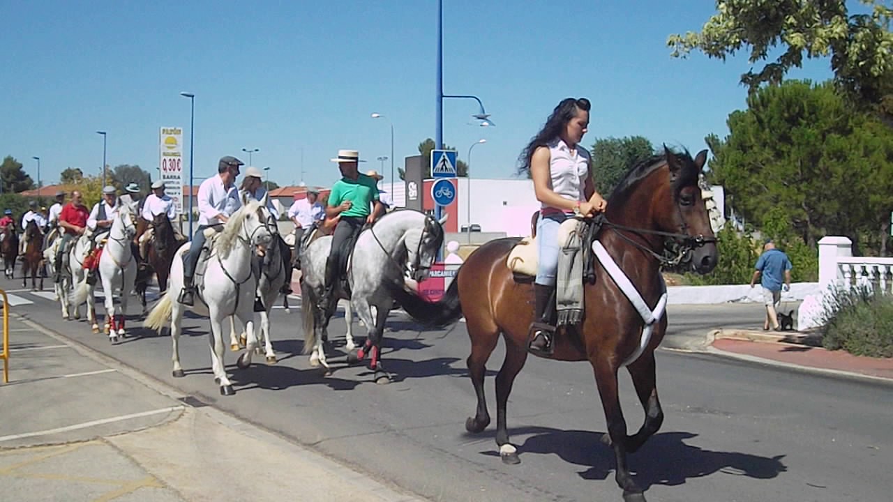 Pasacalles de caballos feria 2017 Manzanares