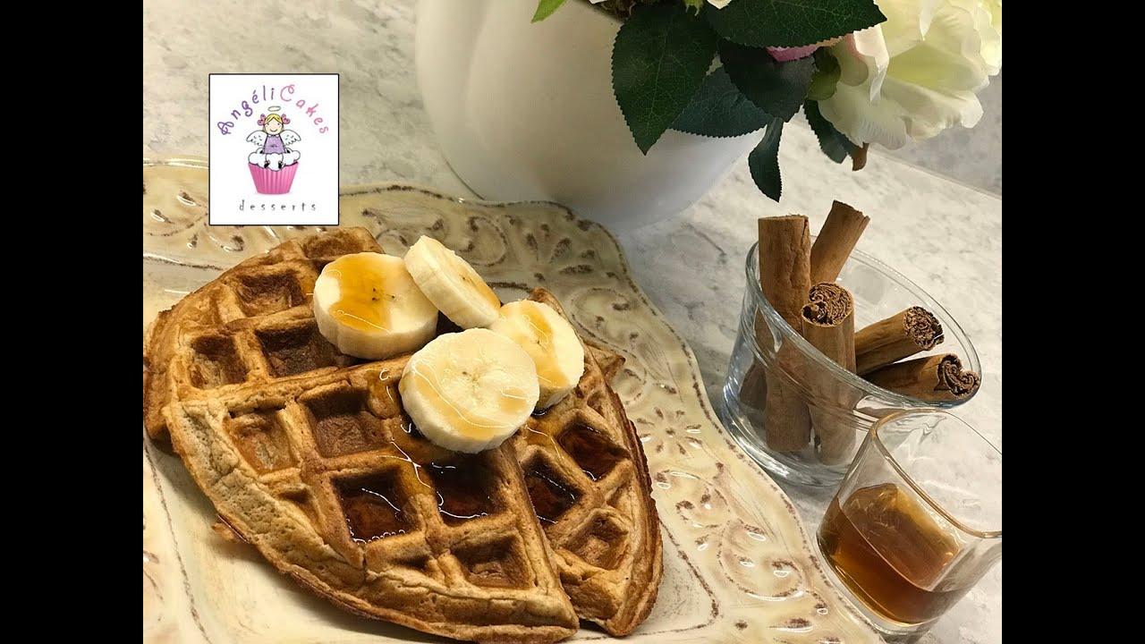 WAFFLES SALUDABLES Y NUTRITIVOS - Sin Culpa! / ANGELICAKES DESSERTS