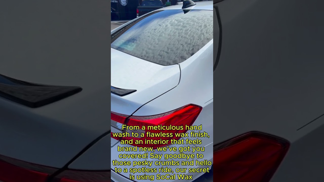 Book us Today! #cardetailing #SoCalWax