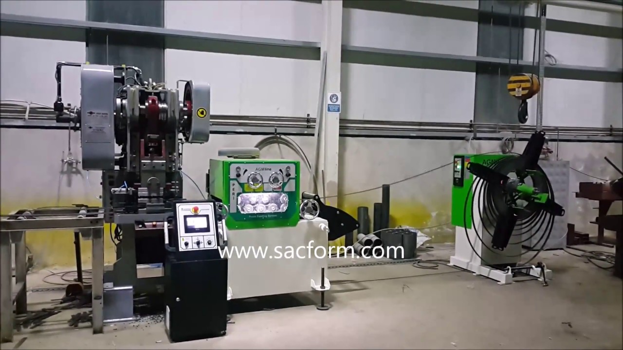 Serrated Grating Platform Stamping Production Line