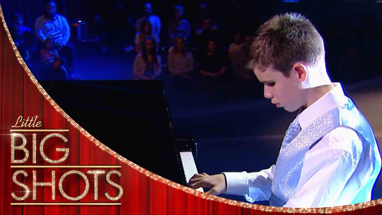 Blind Pianist Ethan Blows The Crowd Away | Little Big Shots