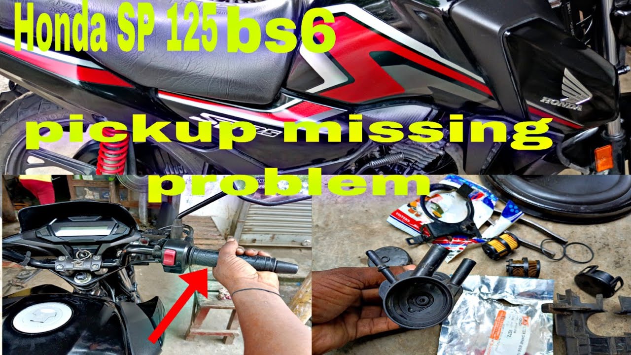 Honda SP 125 bs6 pickup missing problem solve
