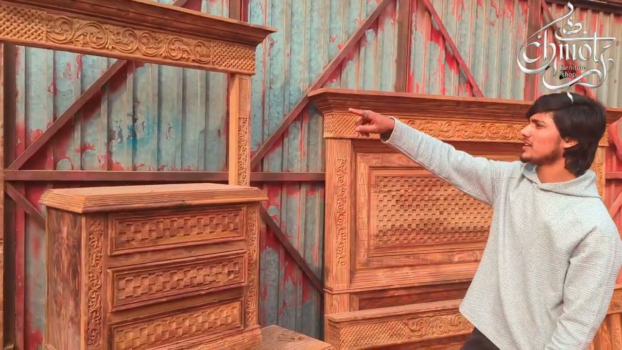 The ultimate guide to Chiniot luxury furniture | chiniot furniture shop | New bedset review 