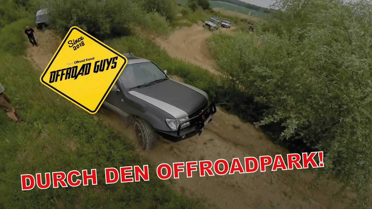 Tour durch den Offroadpark Bayern