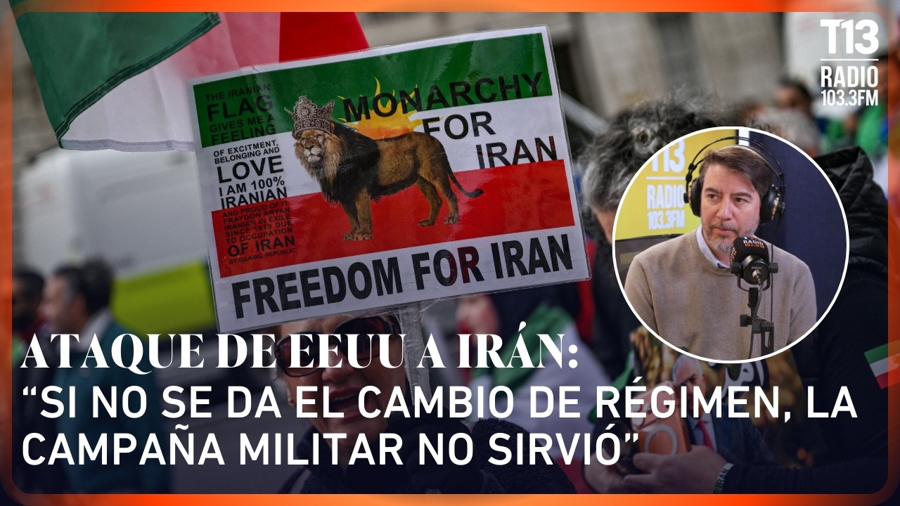 Juan Pablo Toro y ataque a Irán: “Si no se da el cambio de régimen, la campaña militar no sirvió”