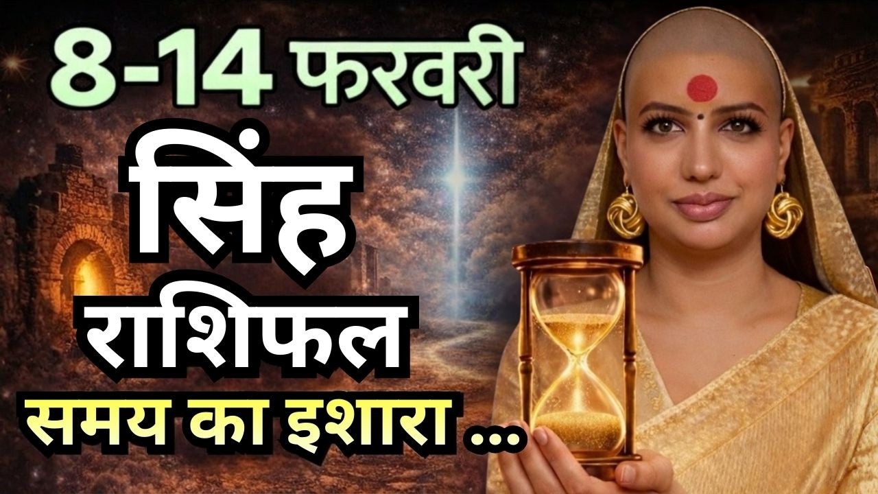 सिंह 8-14 फरवरी राशिफल 2026 | फरवरी राशिफल | सिंह राशिफल | Singh rashifal | February rashifal