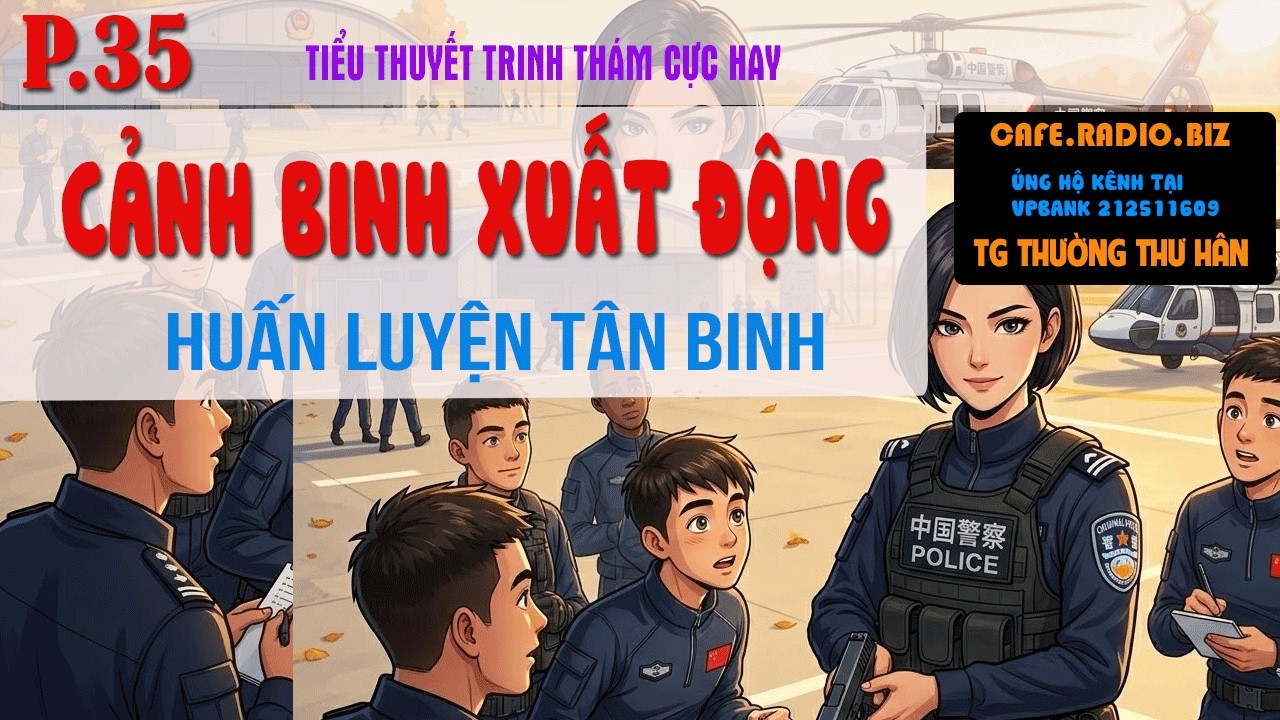 (Tập 35) Cảnh quân xuất động - Huấn luyện tinh anh cảnh sát | Truyện trinh thám tâm lý xã hội hay