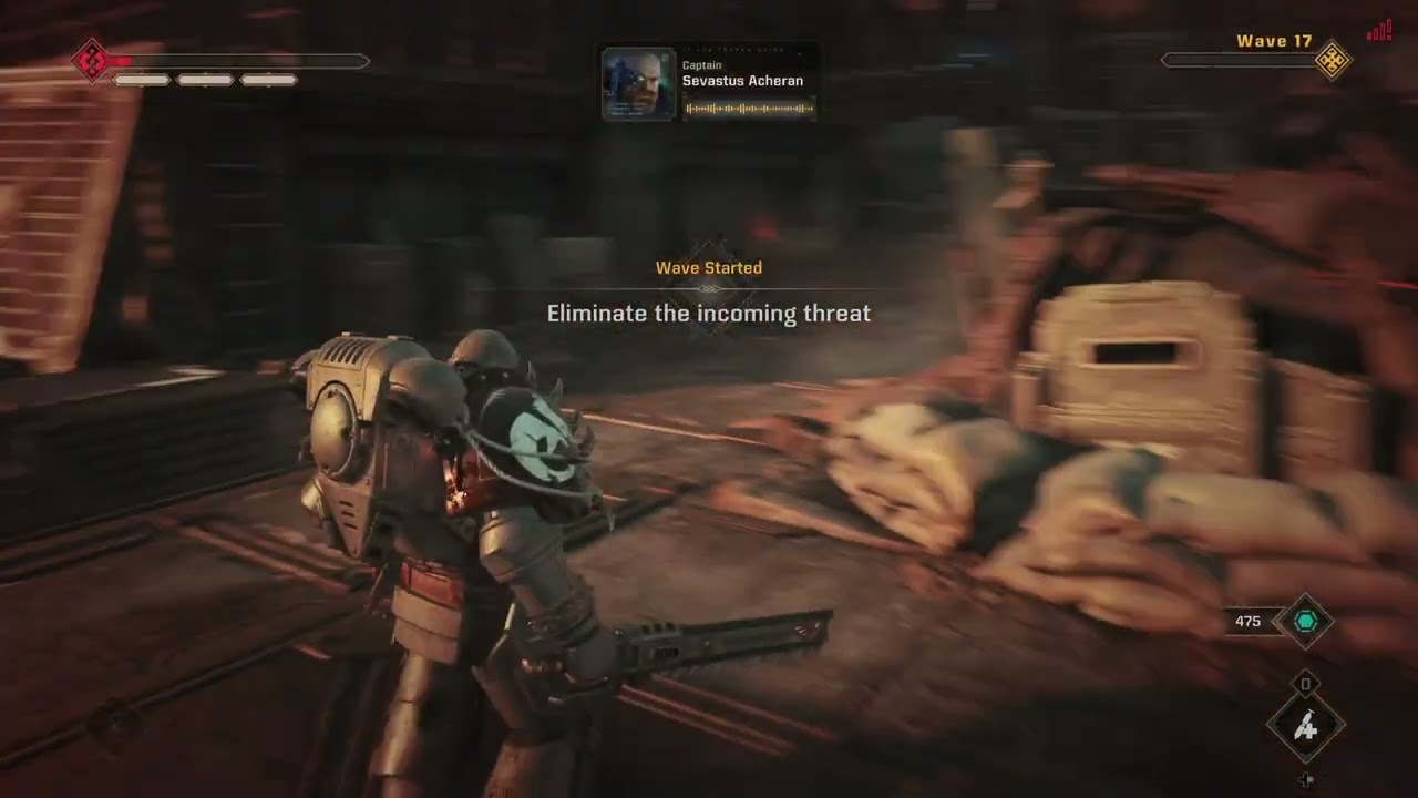 Carcharodon's last stand part 4 the fall #gaming #game #gameplay #spacemarine2 
