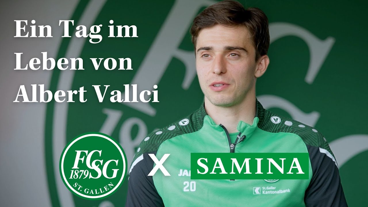 Ein Tag im Leben von Albert Vallci - SAMINA x FC St.Gallen 1879