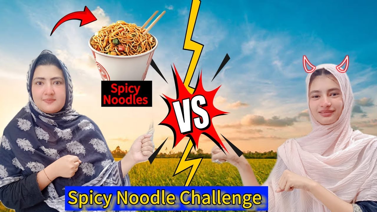Baby ne dia Spicy Noodle challange🌶️🥵||Sunset dekhne gay🌄 🌞||Phupho k ghar Majlis🖤📿