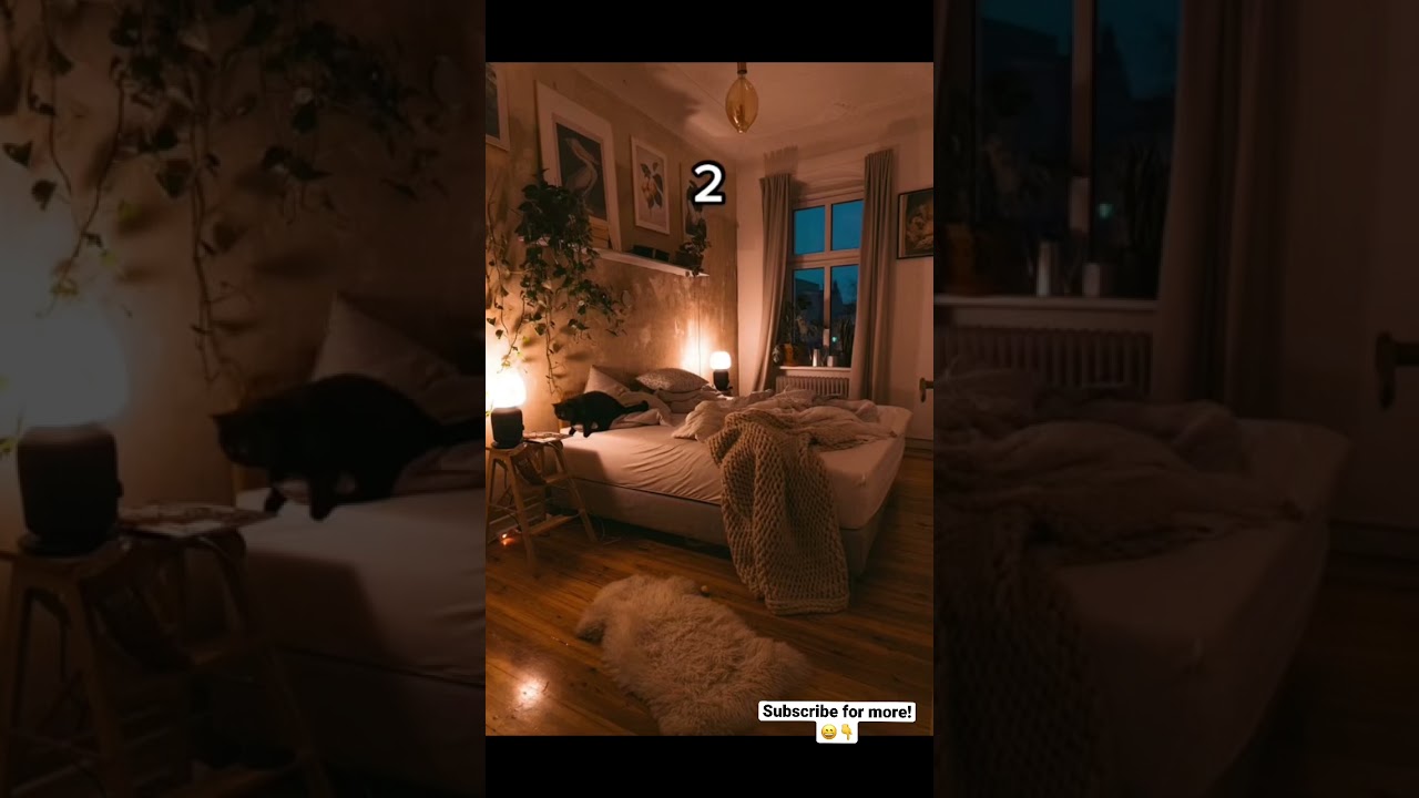 Which cozy bedroom are you getting your beauty sleep in? 🥰 #shorts #lifestyle