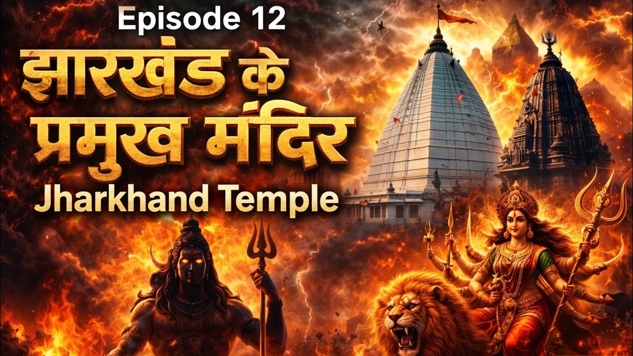 EP-12 | झारखंड के प्रसिद्ध मंदिर एवं सांस्कृतिक धरोहर(Jharkhand Temples & Culture) JPSC/JSSC Special