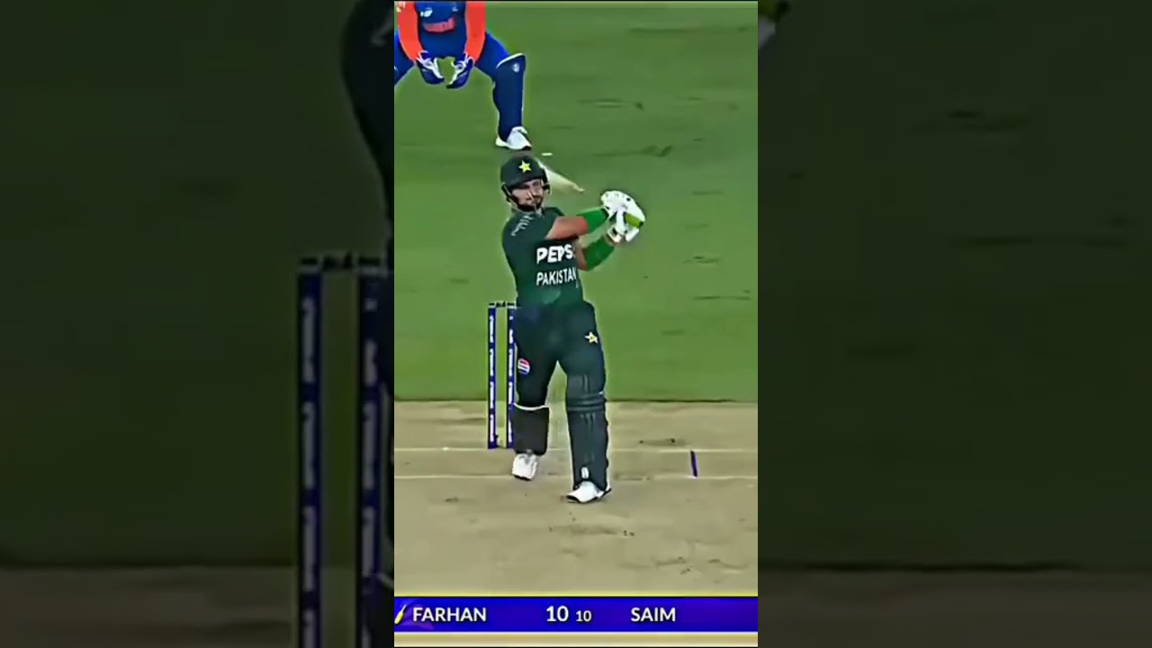 Sahibzada Farhan🔥l #cricket #crickethighlights #cricketlover #viralvideo #youtubeshorts #ytshorts