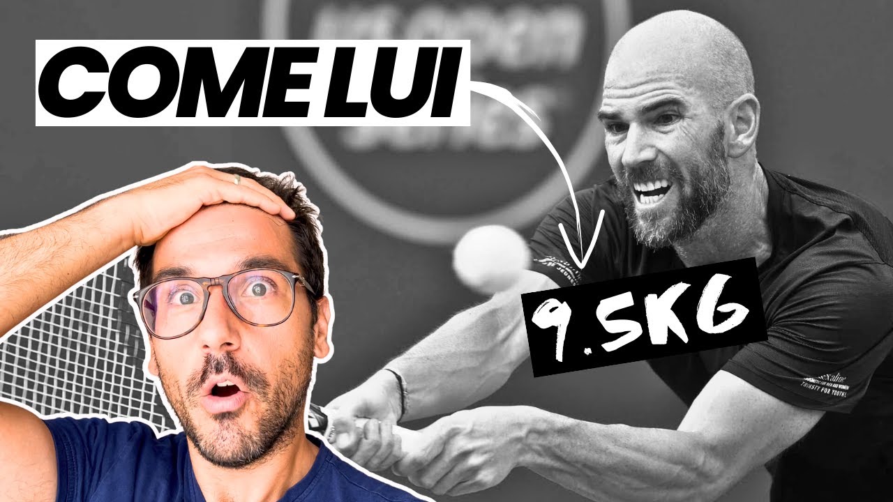 Gioco con la tensione di Mannarino: SOLO 9.5kg!