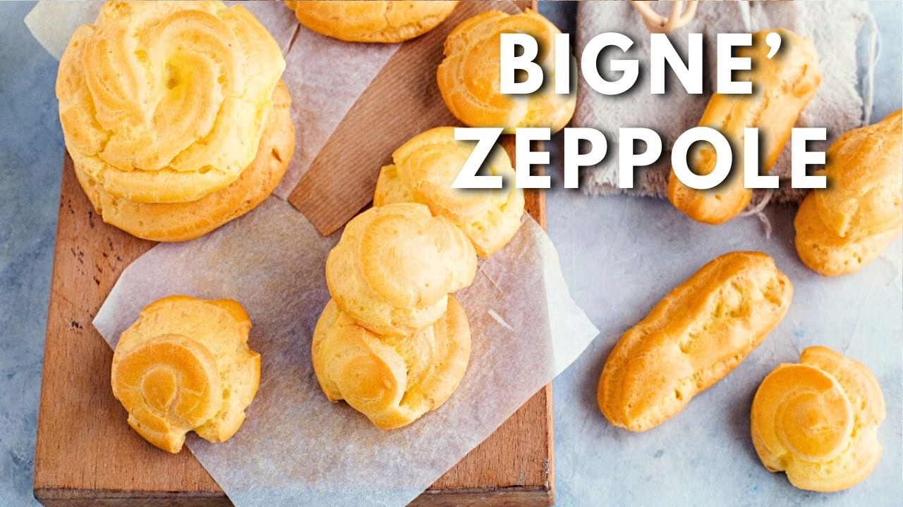 PASTA CHOUX PER BIGNE', ZEPPOLE ED ECLAIR || Ricetta base #pasticceria facile alla portata di tutti