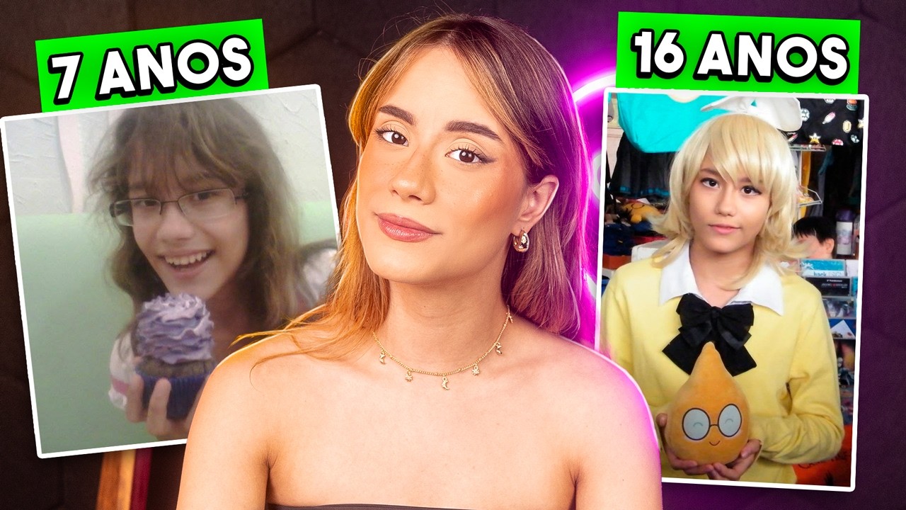 REAGINDO às fotos da época em que eu sofria BULLYING