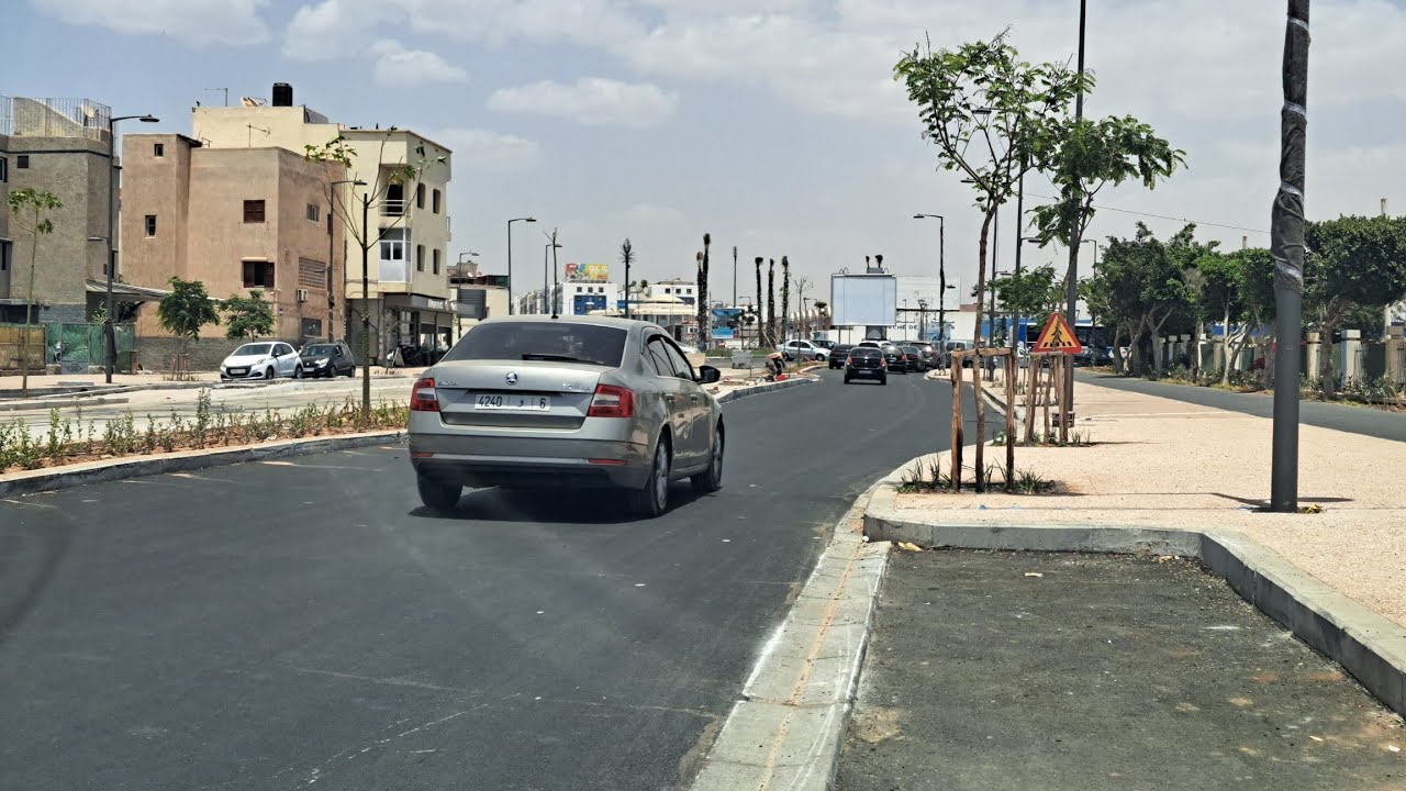 مشاريع أكادير شارع الحسن الأول بالداخلة وأشغال ال Bhns