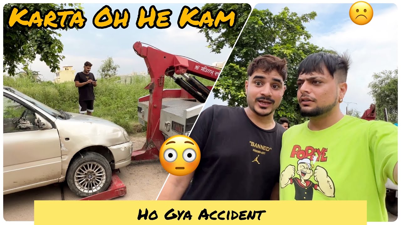 Ho Gya Accident 😳| Dekho Kive Bache😕🥺 || Ankush Thakur ||