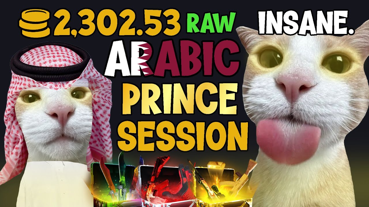 Arab spends my balance on CSGOEmpire (RAW)