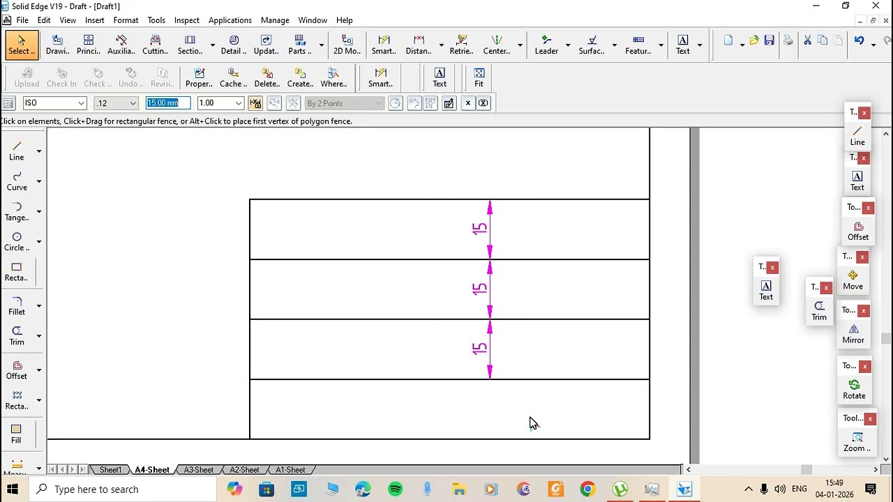 TITLE BLOCK CREATION IN SOLID EDGE V19