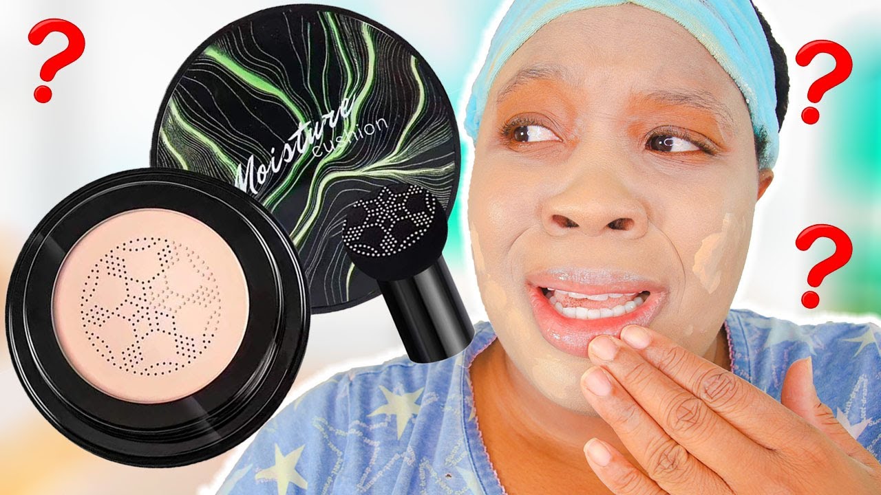 I tried the Mushroom Head Air Cushion CC Cream 😂 I CAN'T!!