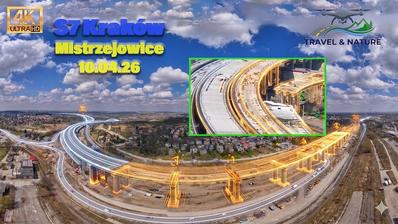 Budowa #S7 #Widoma #Krak&oacute;w | Węzeł zintegrowany #Mistrzejowice