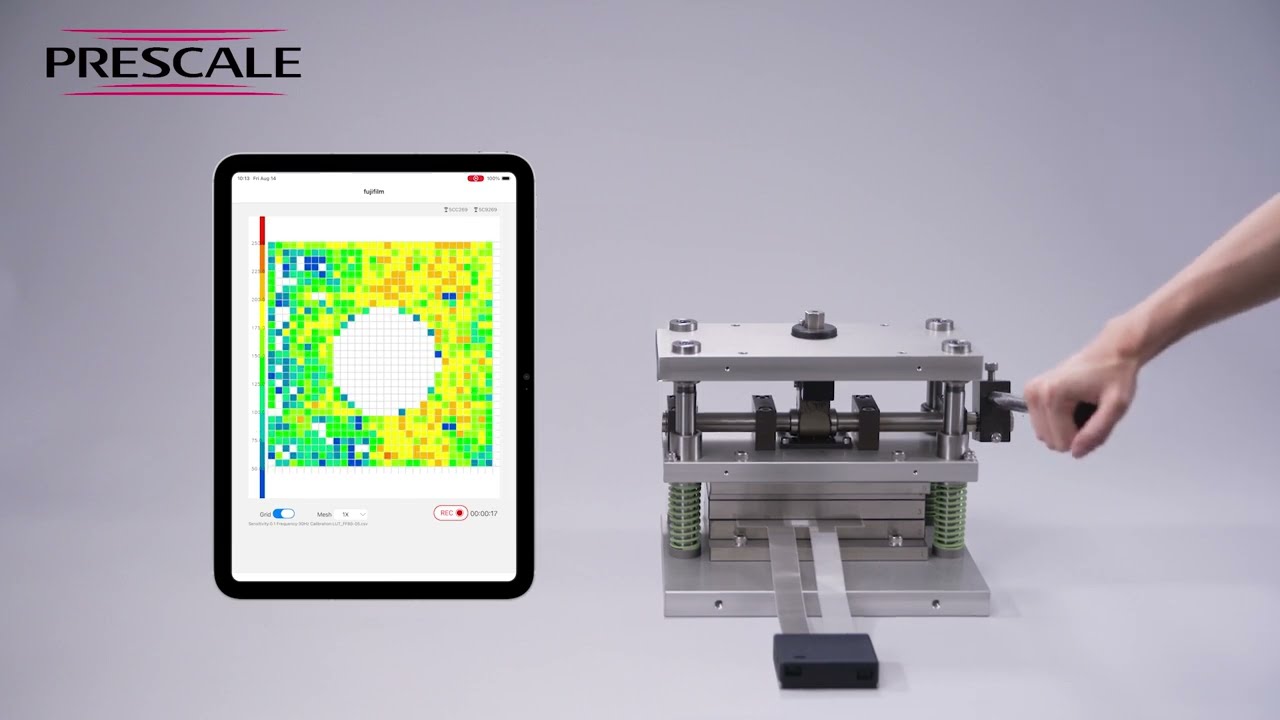 Dynamic Surface Pressure Sensor System &rdquo;FUJIFILM Prescale Motion&rdquo; / FUJIFILM