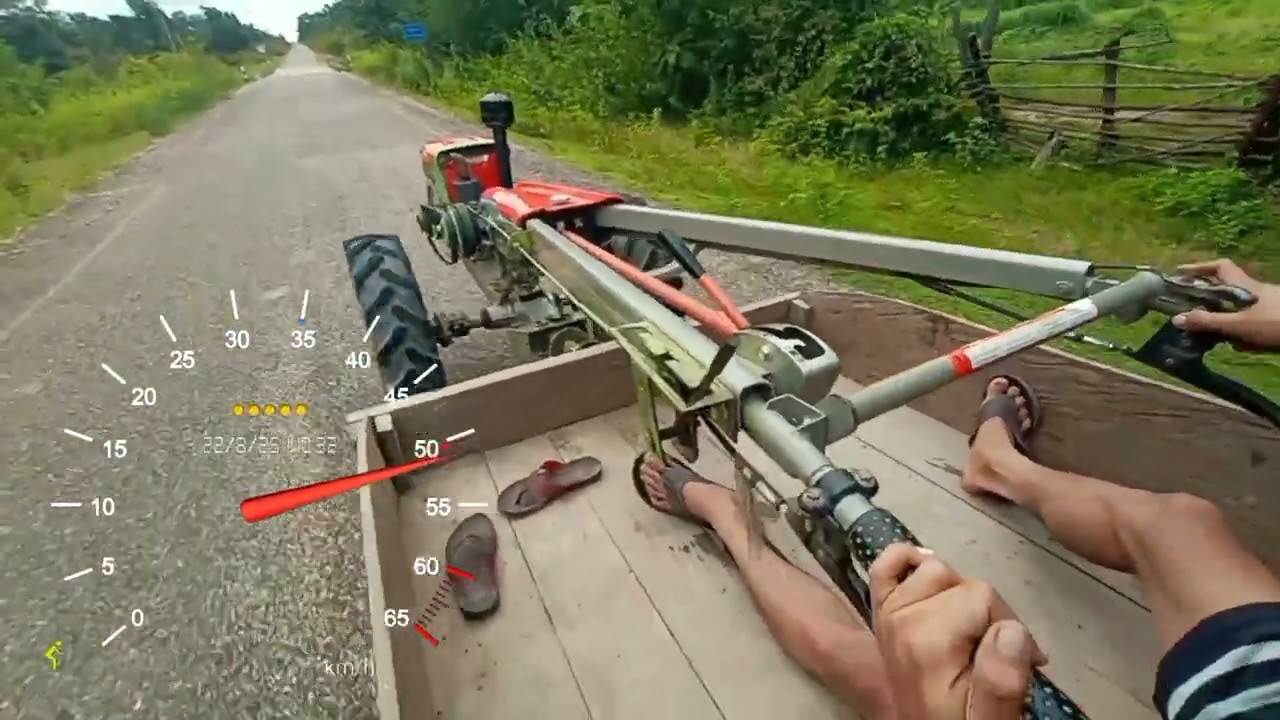 มาจับ gps โครงตราช้าง ว่ามันจะได้เท่าไรกี่โล 