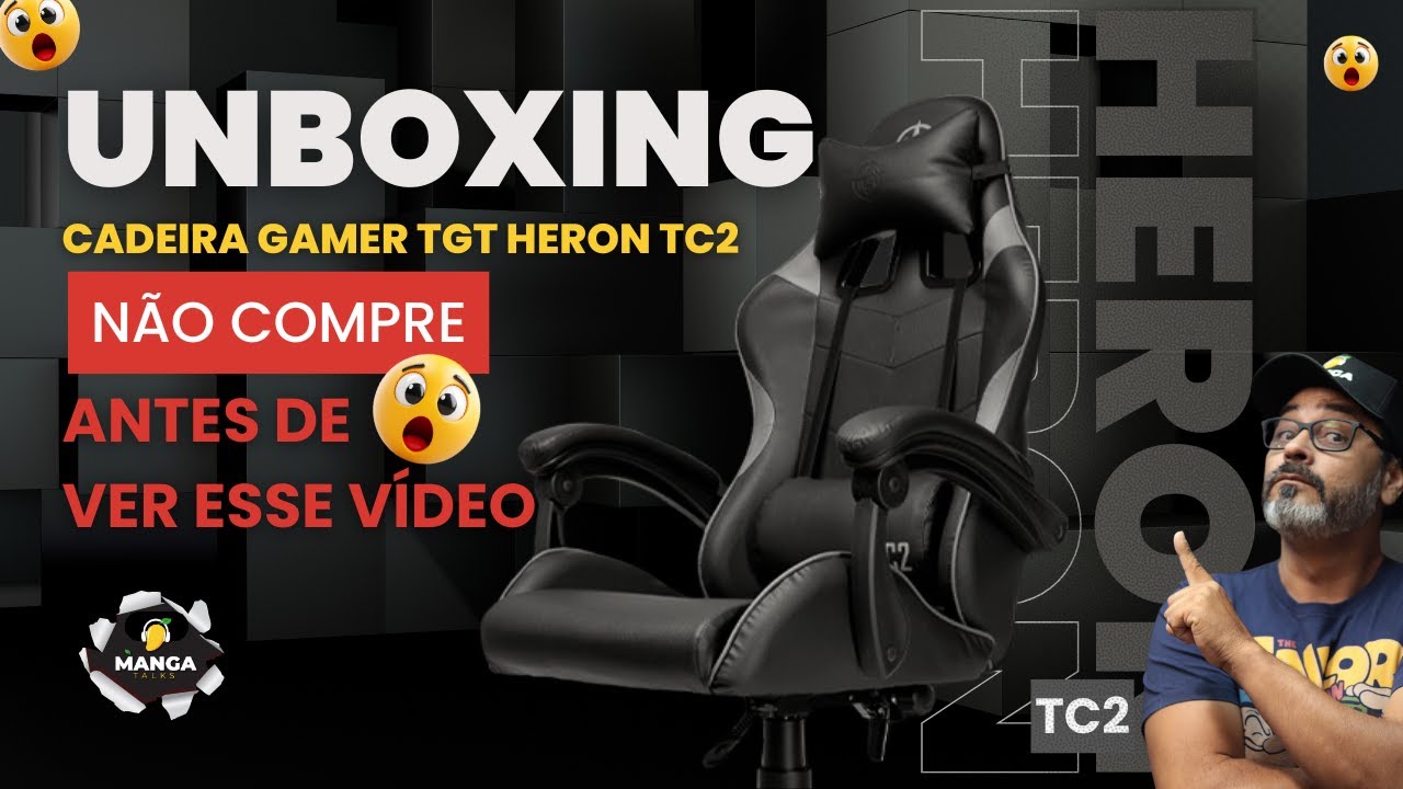 🚨 Cadeira Gamer TGT Heron TC2 – Não Compre Antes de Ver Esse Vídeo! 🚨