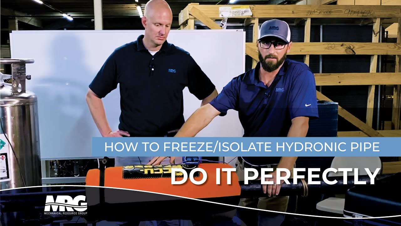How To Freeze Pipe With Liquid Nitrogen