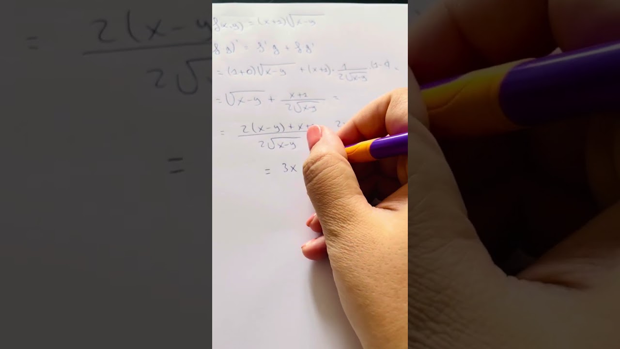 Esercizio sulle derivate parziali di una funzione ( esercizio proposto)