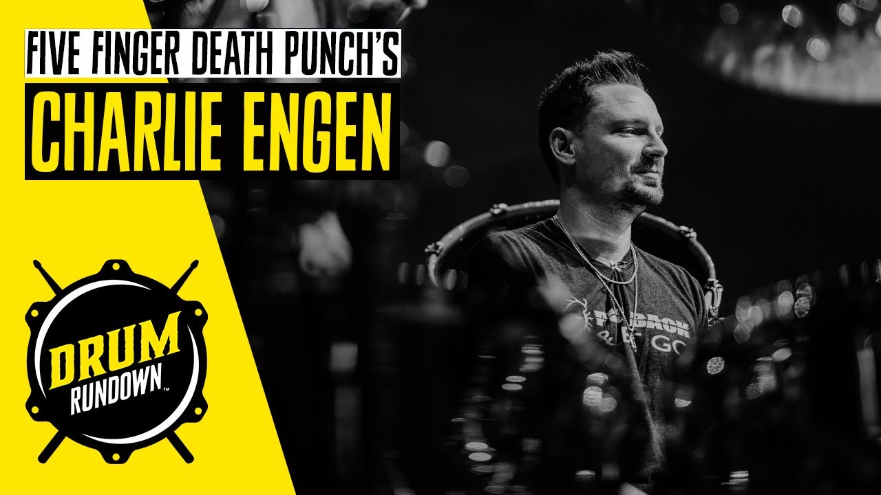 Чари Энджен из Five Finger Death Punch | DRUM RUNDOWN