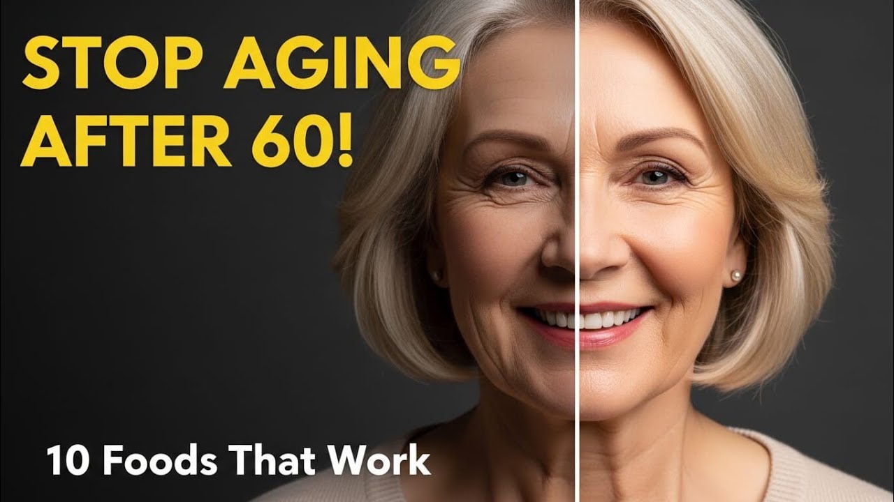 Top 10 Anti-Aging Foods Backed by Science | What to Eat After 60 to Look Younger Naturally